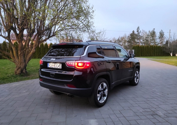 Jeep Compass cena 87900 przebieg: 65400, rok produkcji 2019 z Dębica małe 781